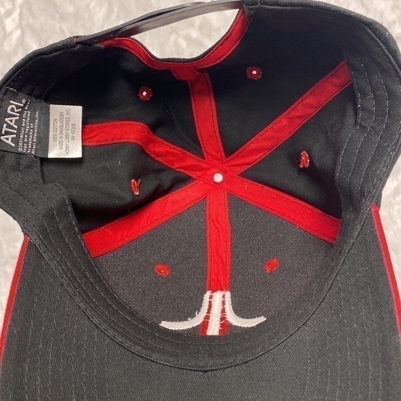 ATARI BLACK & RED SNAPBACK CAP NWOT - Picture 5 of 5